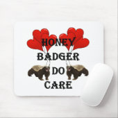 Tapis De Souris Honey badger s'occupe (Avec souris)