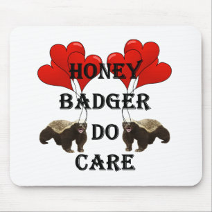 Tapis De Souris Honey badger s'occupe