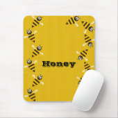 Tapis De Souris Honey Bee Mouse Pad (Avec souris)