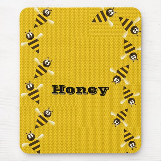 Tapis De Souris Honey Bee Mouse Pad (Devant)