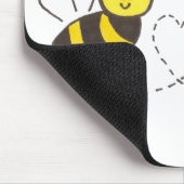 Tapis De Souris Honey Bees with Heart (Coin)