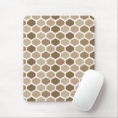 Tapis De Souris Honeycomb in Sand (Avec souris)