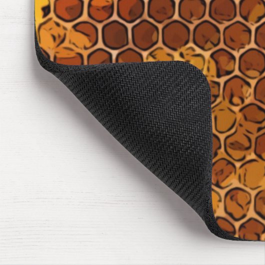 Tapis De Souris Honeypeb Beehik Honey Bee Mouse Pad (Coin)