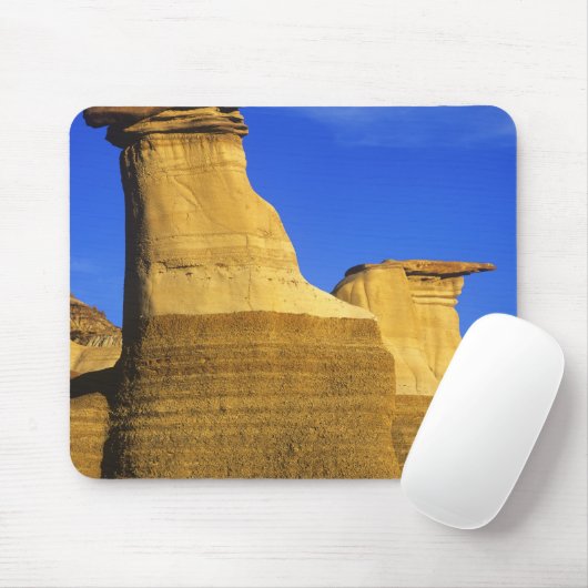 Tapis De Souris Hoodoos à Drumheller Alberta, Canada 2 (Avec souris)