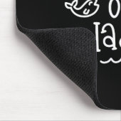 Tapis De Souris Hook Sur Daddy Funny Pêcheur Fête des pères de pêc (Coin)