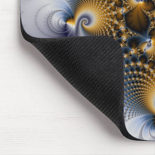 Tapis De Souris Hooked And Netted - Fractal (Coin)