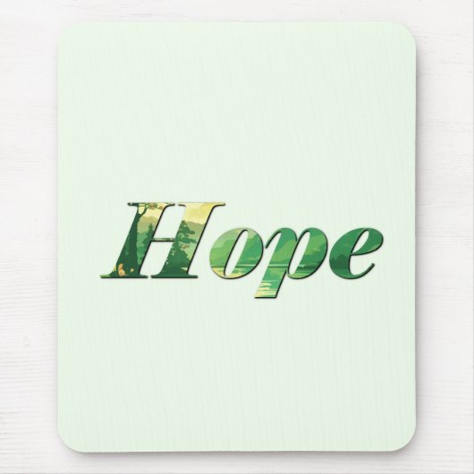 Tapis De Souris Hope. (Devant)