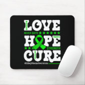 Tapis De Souris Hope Cure Warrier Kidney Disease Awareness Support (Avec souris)