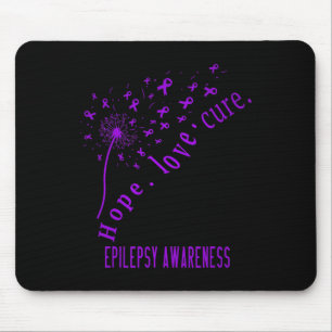 Tapis De Souris Hope Love Cure Epilepsy Awareness T