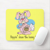 Tapis De Souris Hoppin en bas de la traînée de lapin (Avec souris)