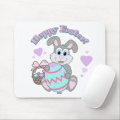 Tapis De Souris Hoppy Easter ! Bunny Easter (Avec souris)