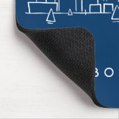Tapis De Souris Horizon de Boston (Coin)