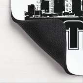 Tapis De Souris Horizon de Detroit (Coin)