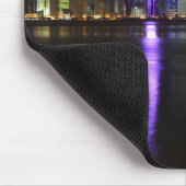 Tapis De Souris Horizon de Doha, Qatar au mousepad de nuit (Coin)