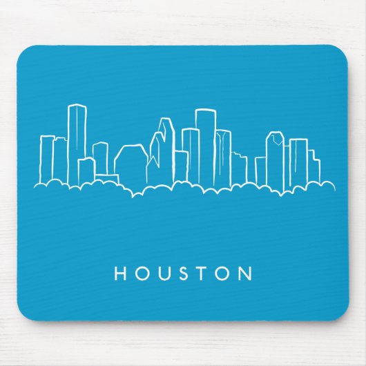 Tapis De Souris Horizon de Houston (Devant)