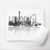 Tapis De Souris Horizon de Londres (Avec souris)