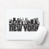 Tapis De Souris Horizon de New York (Avec souris)