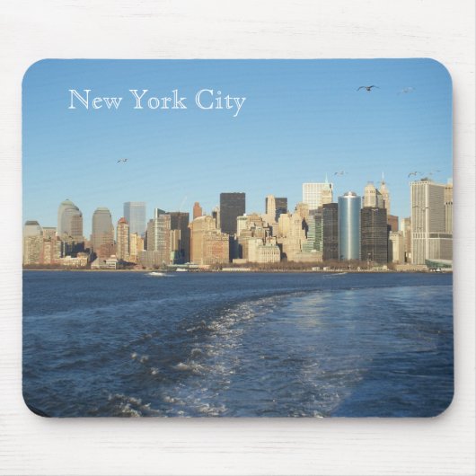 Tapis De Souris Horizon de New York City (Devant)