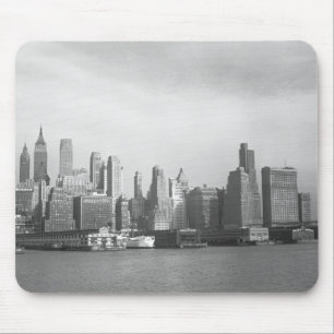 Tapis De Souris Horizon de New York City de l'état des Etats-Unis