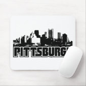 Tapis De Souris Horizon de Pittsburgh (Avec souris)