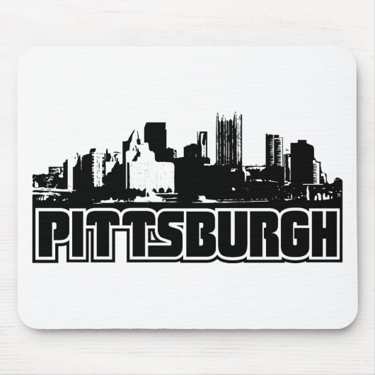 Tapis De Souris Horizon de Pittsburgh (Devant)