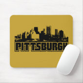 Tapis De Souris Horizon de Pittsburgh (Avec souris)