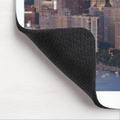 Tapis De Souris Horizon de Pittsburgh au crépuscule (Coin)