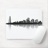 Tapis De Souris Horizon de St Louis Mousepad (b/w) (Avec souris)