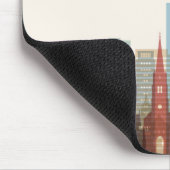 Tapis De Souris Horizon de ville d'Oslo, Norvège | (Coin)