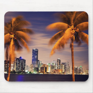 Tapis De Souris Horizon des Etats-Unis, la Floride, Miami au