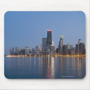 Tapis De Souris Horizon du centre de Chicago