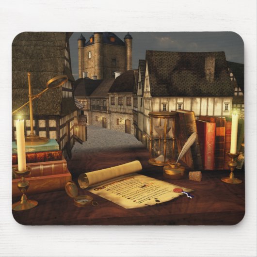 Tapis De Souris Horizons anciens Mousepad (Devant)