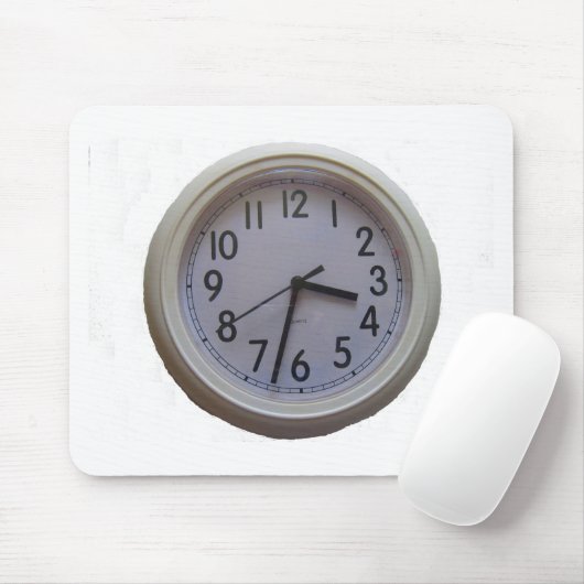 Tapis De Souris Horloge (Avec souris)