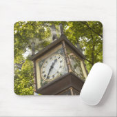 Tapis De Souris Horloge à vapeur dans le quartier Gastown (Avec souris)