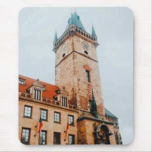 Tapis De Souris Horloge Astronomique de Prague, Carré de la vieill