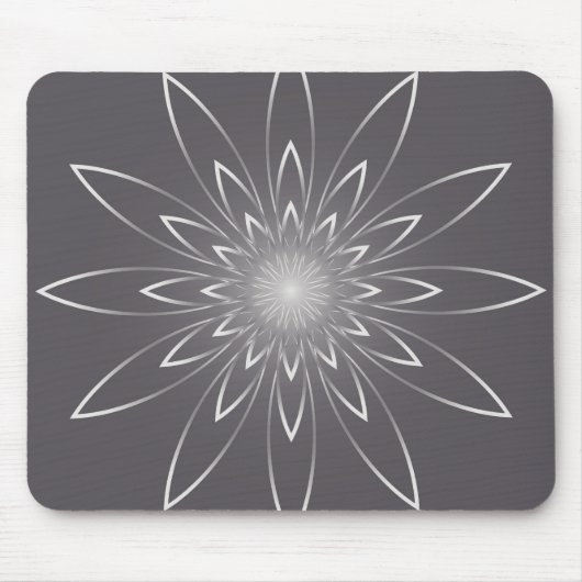 Tapis De Souris horloge quartz fumée (Devant)