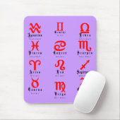 Tapis De Souris Horoscope (Avec souris)