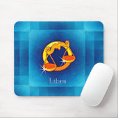 Tapis De Souris horoscope de libra (Avec souris)
