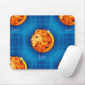 Tapis De Souris horoscope leo (Avec souris)