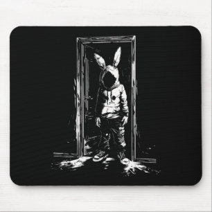 Tapis De Souris Horreur Lapin Masque Homme Rabbit Alt Goth Slasher