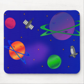 Tapis De Souris Hors de cet espace Mousepad du monde