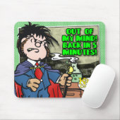 Tapis De Souris Hors de mon esprit (Avec souris)