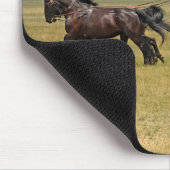Tapis De Souris Horseman hongrois et chevaux (Coin)