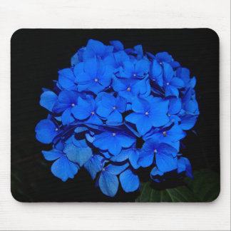Tapis De Souris Hortensia bleu Mousepad