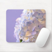 Tapis De Souris Hortensia bleu personnalisable Mousepad (Avec souris)