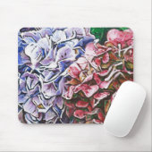 Tapis De Souris Hortensias 2010 (Avec souris)