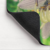 Tapis De Souris Hosta et abeille (Coin)