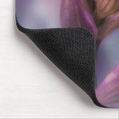 Tapis De Souris Hosta Flower Buple Violet Et Vert (Coin)
