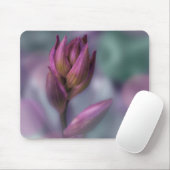 Tapis De Souris Hosta Flower Buple Violet Et Vert (Avec souris)