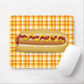 Tapis De Souris Hot-dog (Avec souris)